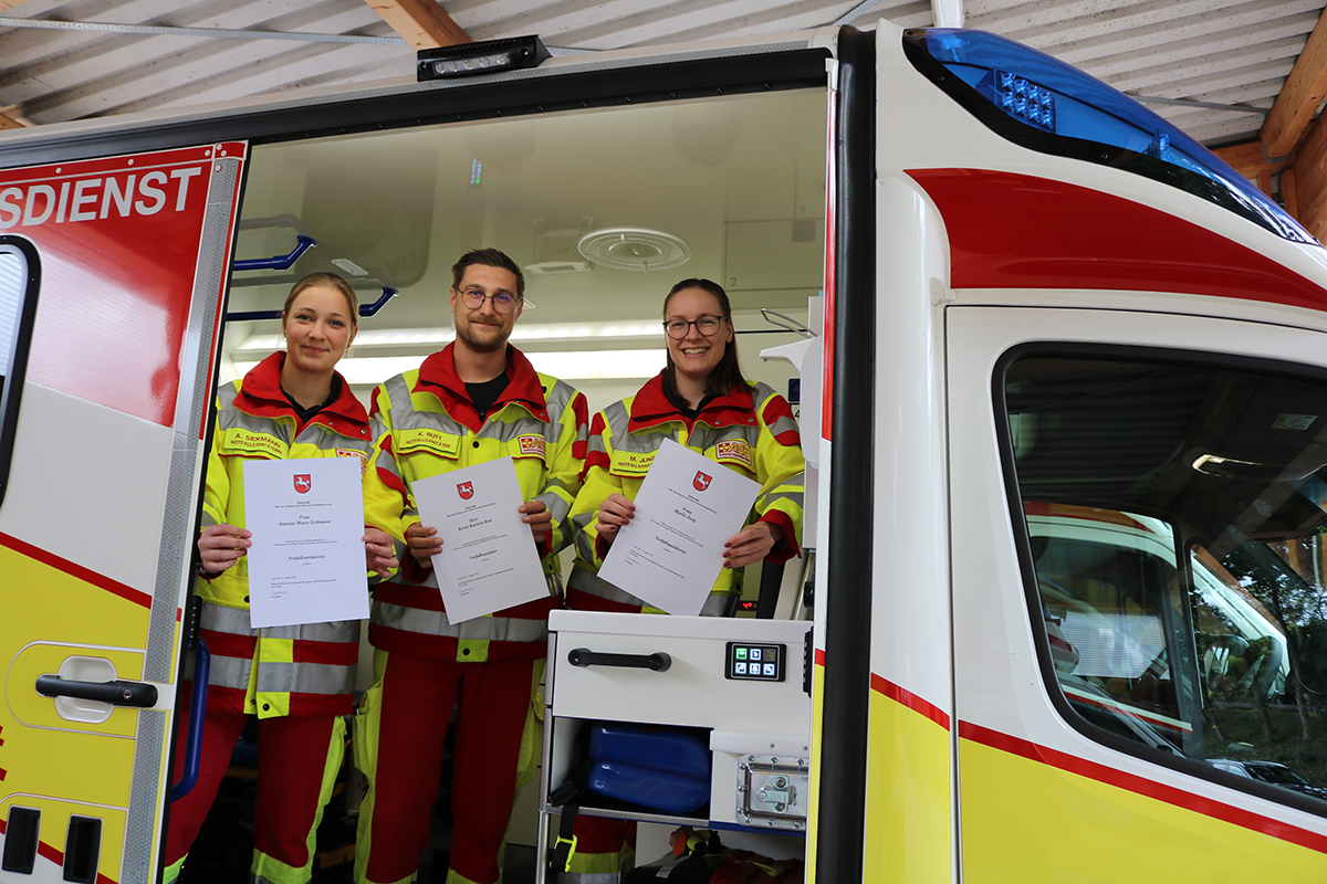 Wir sind im Notfall da