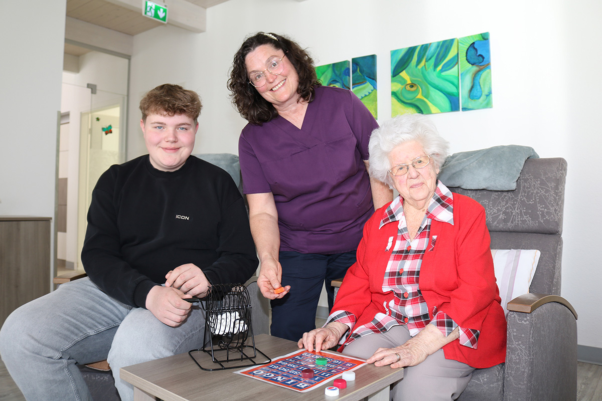 Schüler lernte soziale Berufe kennen