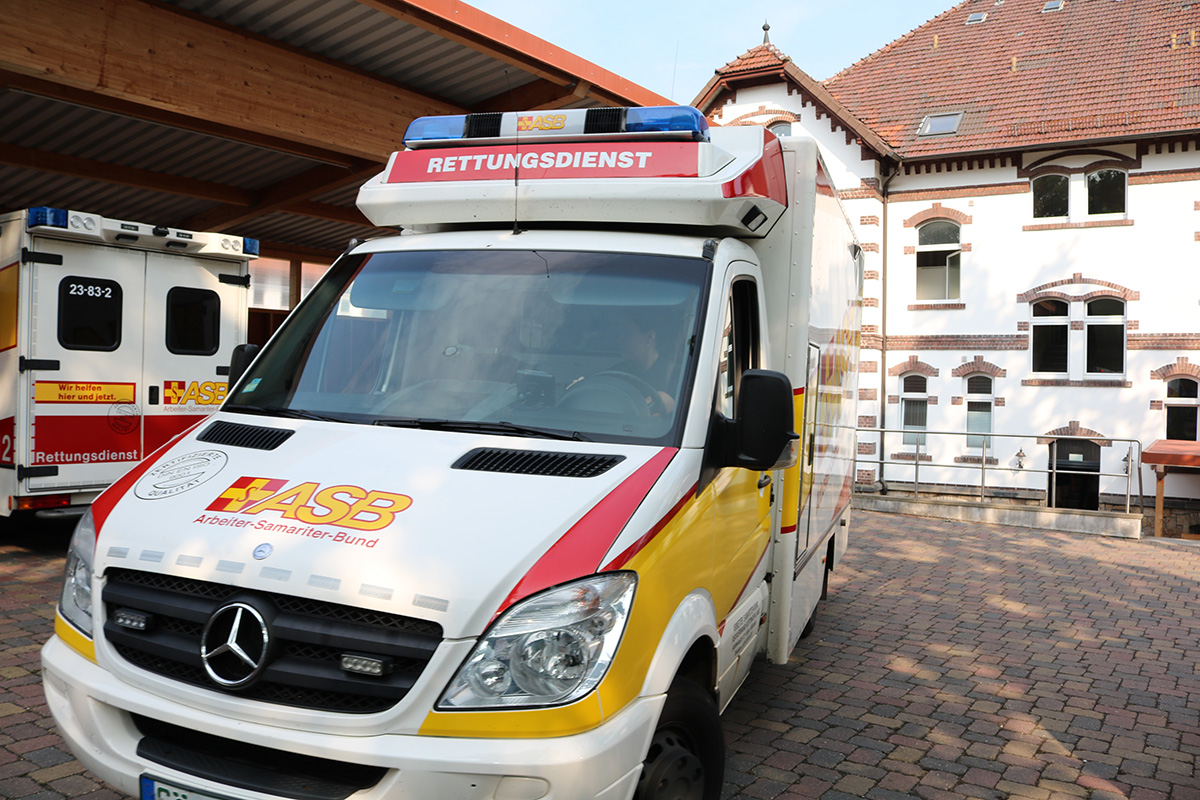 Die ASB-Rettungswache in Hann. Münden.