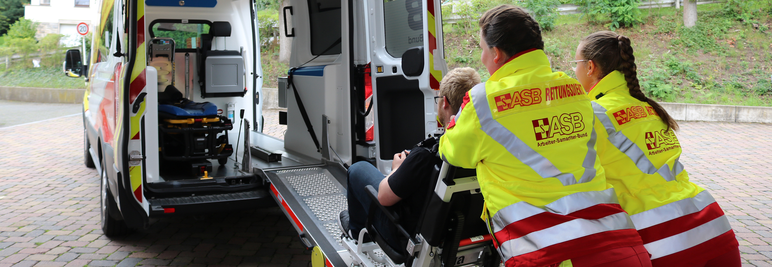 Krankentransport beim ASB-Kreisverband Göttingen-Land. Foto: ASB / Antje Schumacher